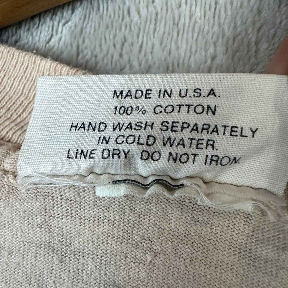 Vintage Michael Stars L'Tee Americaine t-shirt single stitch usa - Picture 3 of 9